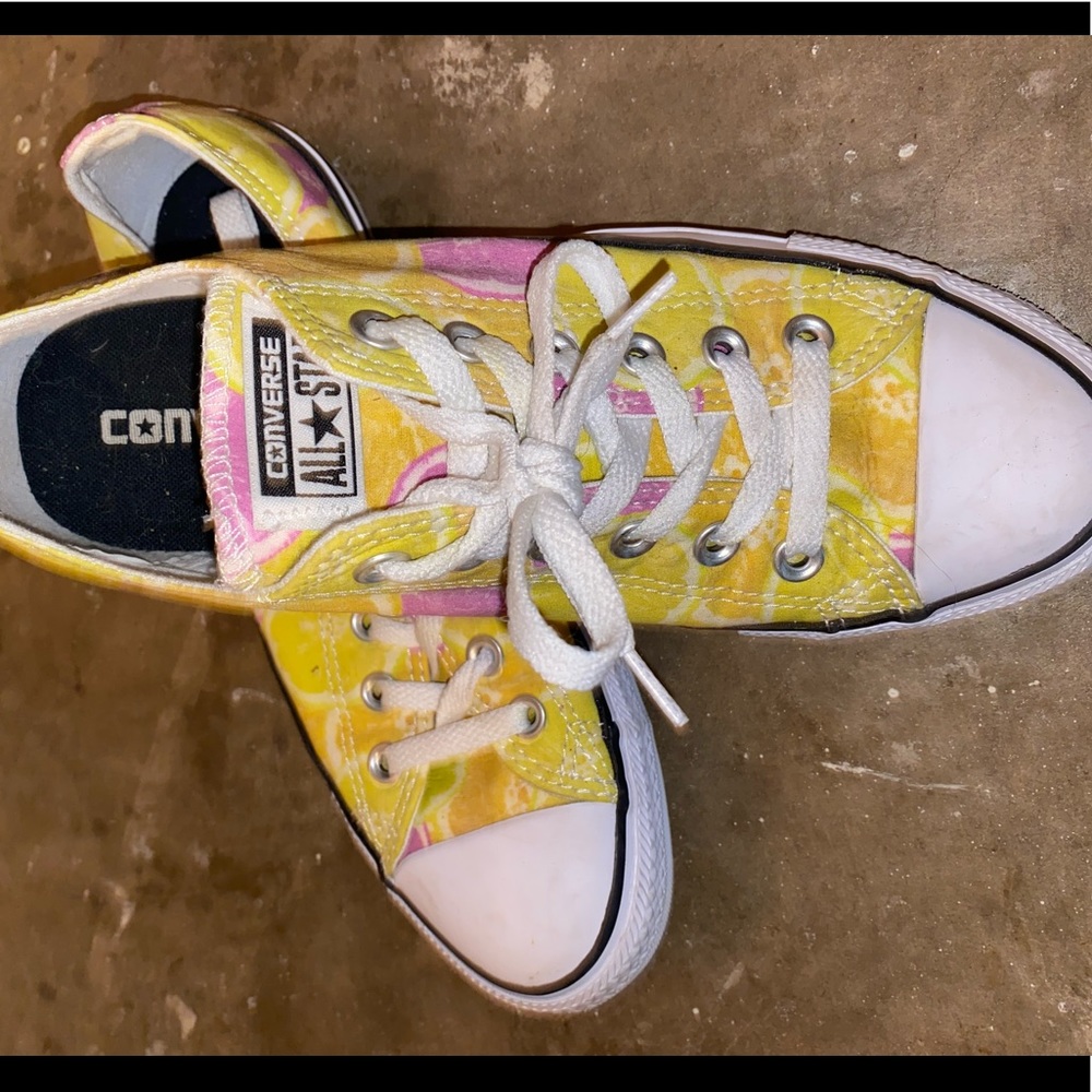 Citrus Low Cut Converse Sneakers